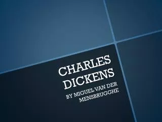 CHARLES DICKENS