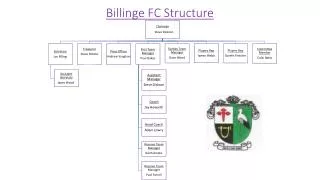 billinge fc structure
