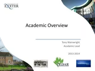 Academic Overview