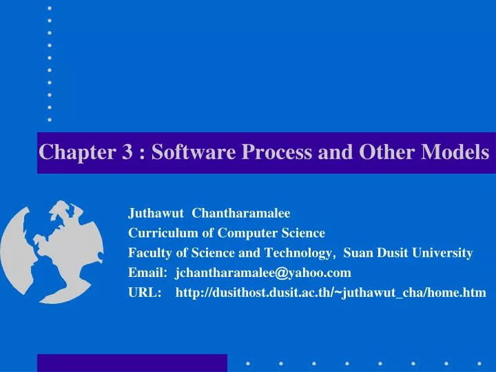 chapter 3 software process and other model s