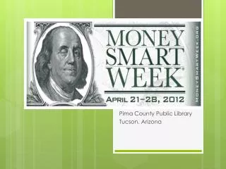 MONEY SMART WEEK April 21-28, 2012