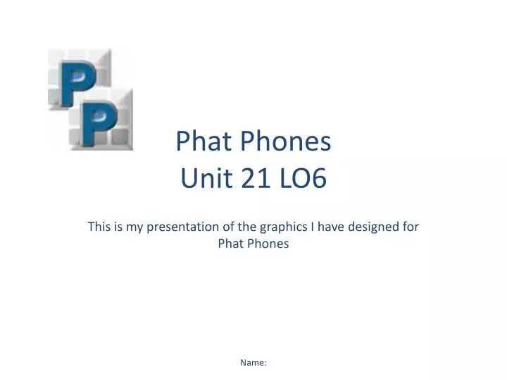 phat phones unit 21 lo6