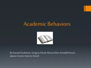 Academic Behaviors