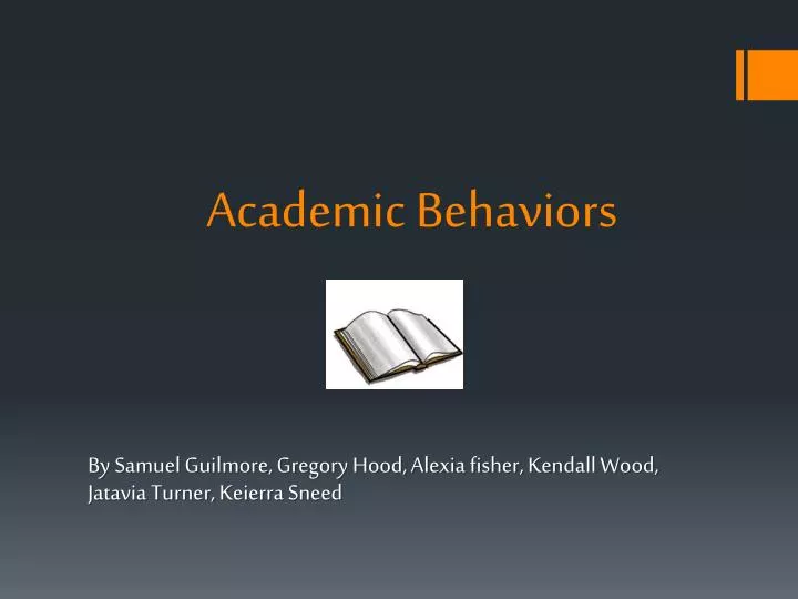 academic behaviors