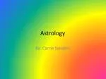 Astrology - slide 1