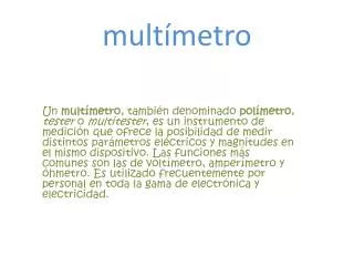 mult metro