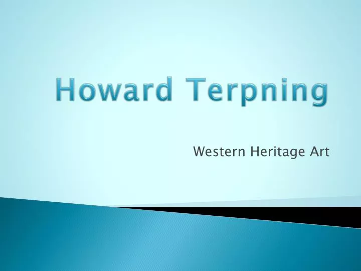 howard terpning
