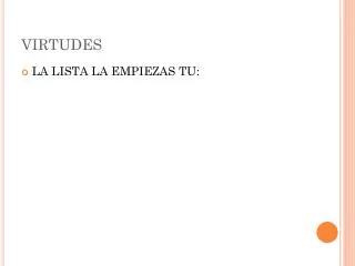virtudes