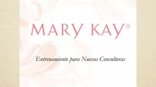 e ntrenamiento para nuevas consultoras