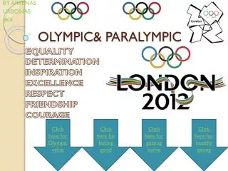OLYMPIC&amp; PARALYMPIC