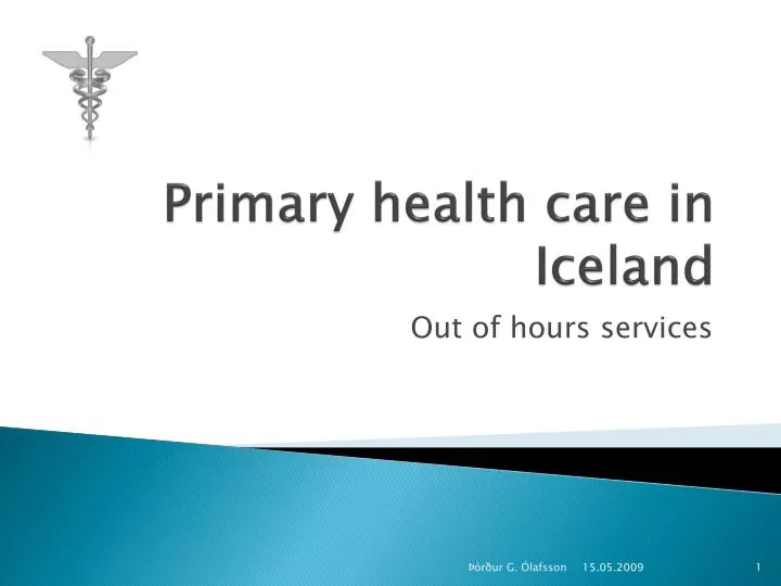primary health care in iceland