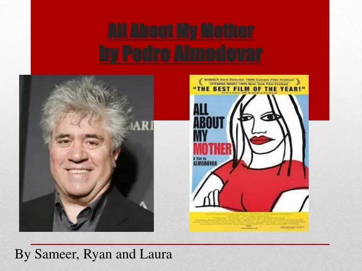 all about my mother by pedro almodovar