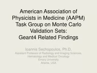 What is an AAPM TG?