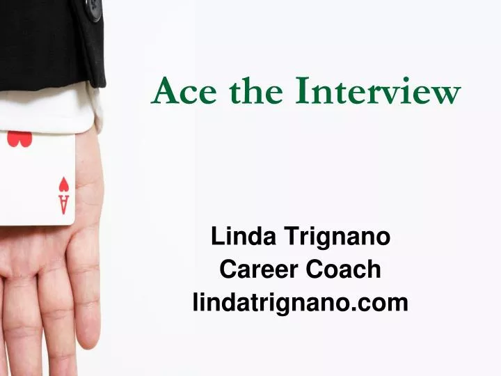 ace the interview