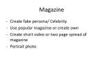 Magazine - slide 1