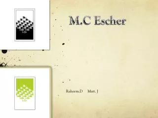 M.C Escher