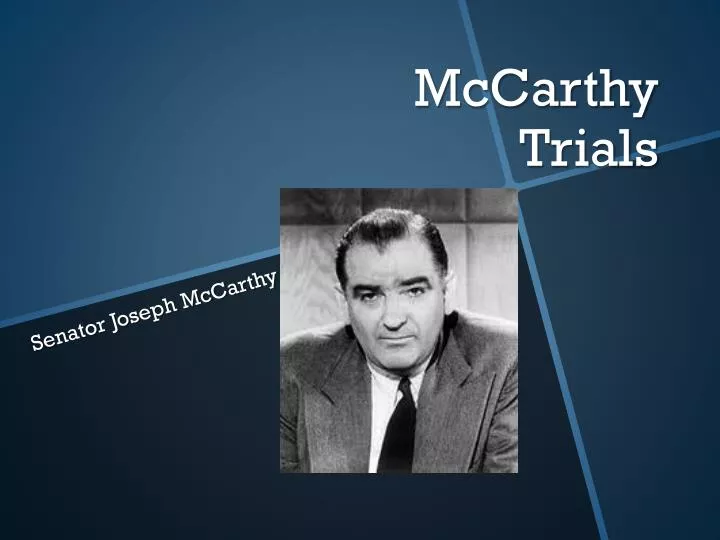 mccarthy trials