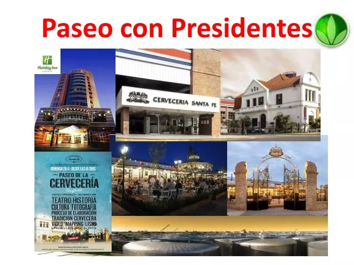 paseo con presidentes