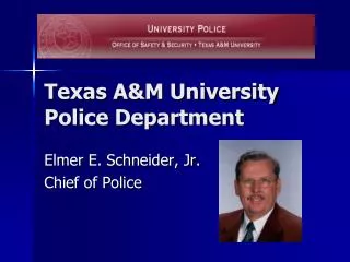 Texas A&amp;M University Police Department