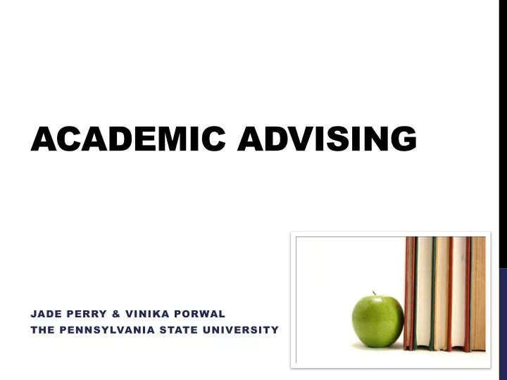 academic advising
