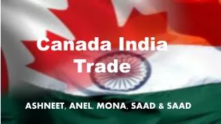 Canada India Trade