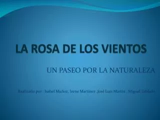 la rosa de los vientos
