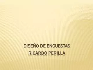 dise o de encuestas