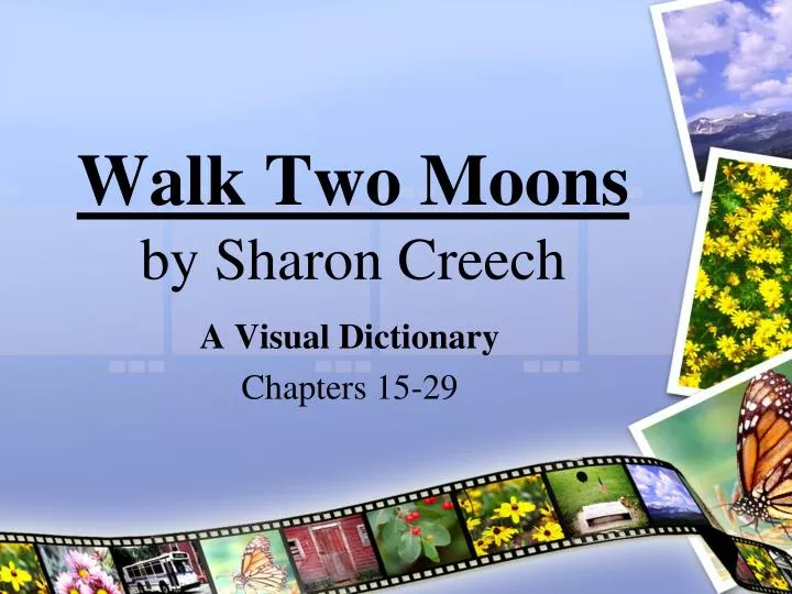 walk two moons by sharon creech