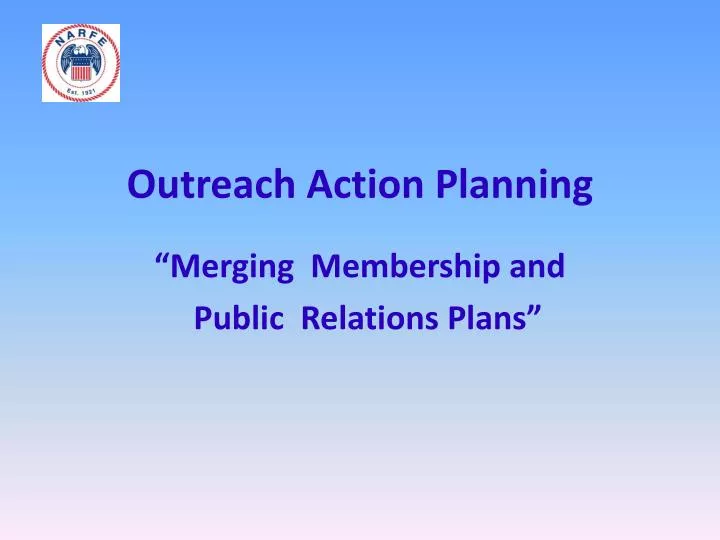 outreach action planning