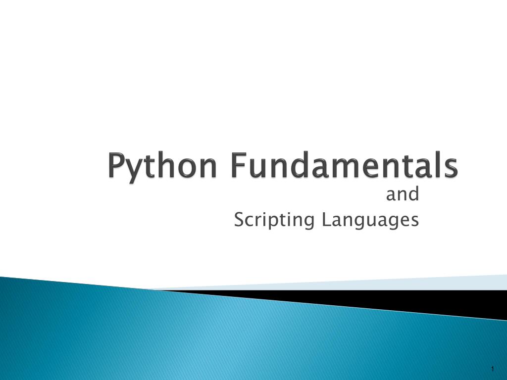 PPT - Python Fundamentals PowerPoint Presentation, free download - ID ...