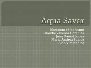 Aqua Saver