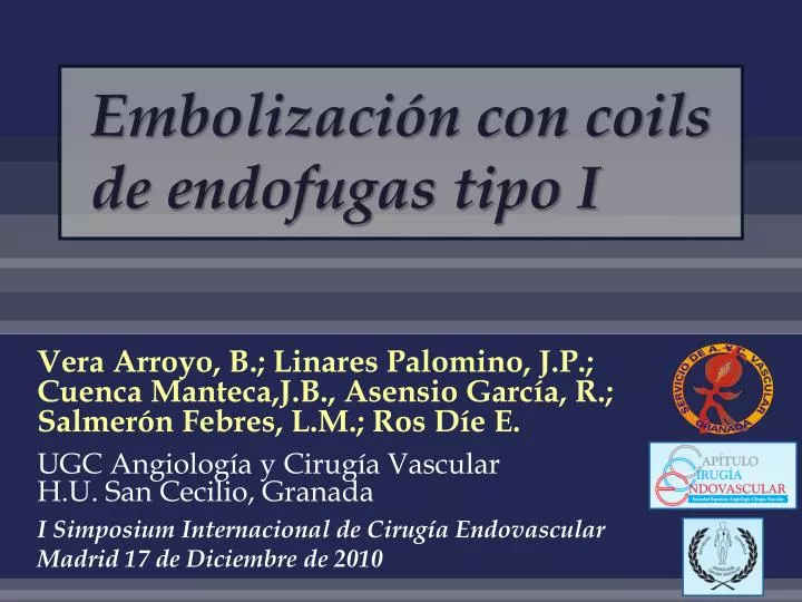 embolizaci n con coils de endofugas tipo i