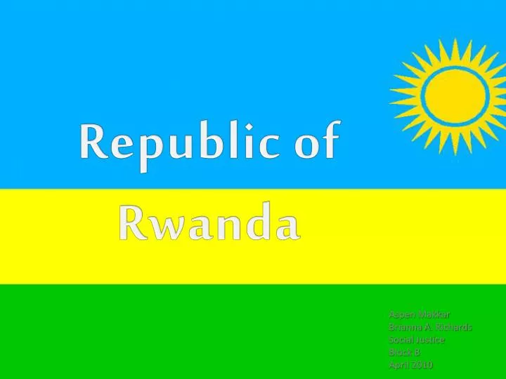republic of rwanda