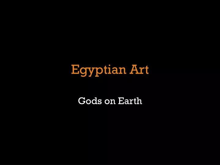 egyptian art