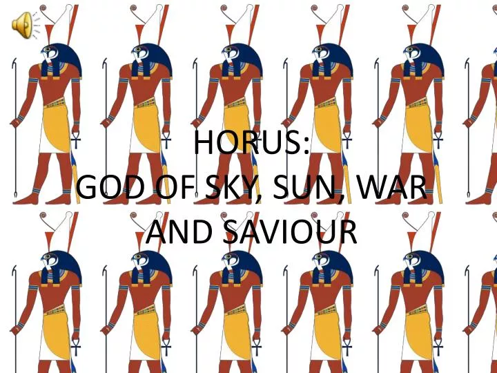 horus god of sky sun war and saviour