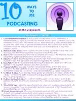 Innovative Podcasting Ideas for Classroom Engagement - slide 1