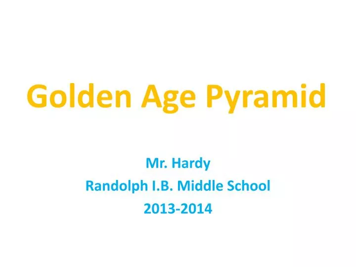 golden age pyramid