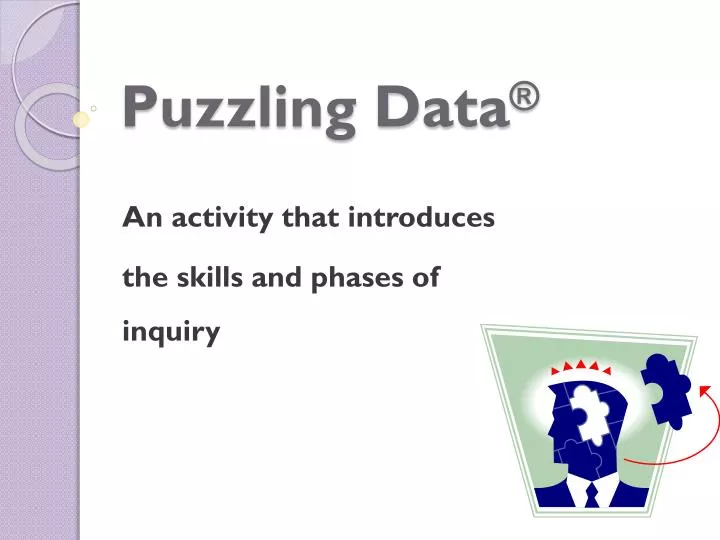 puzzling data