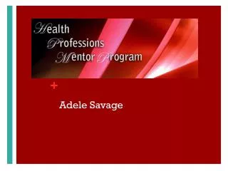 Adele Savage