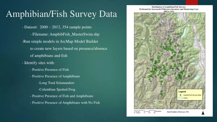 amphibian fish survey data