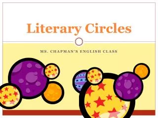 Literary Circles