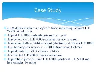 Case Study