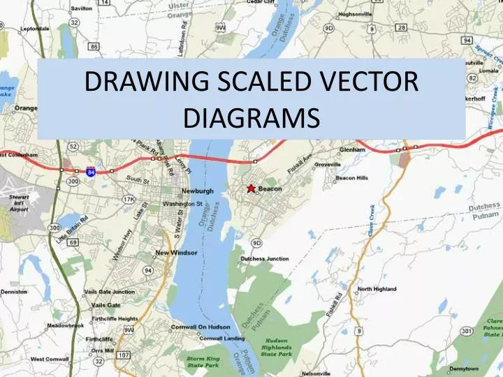 drawing scaled vector diagrams