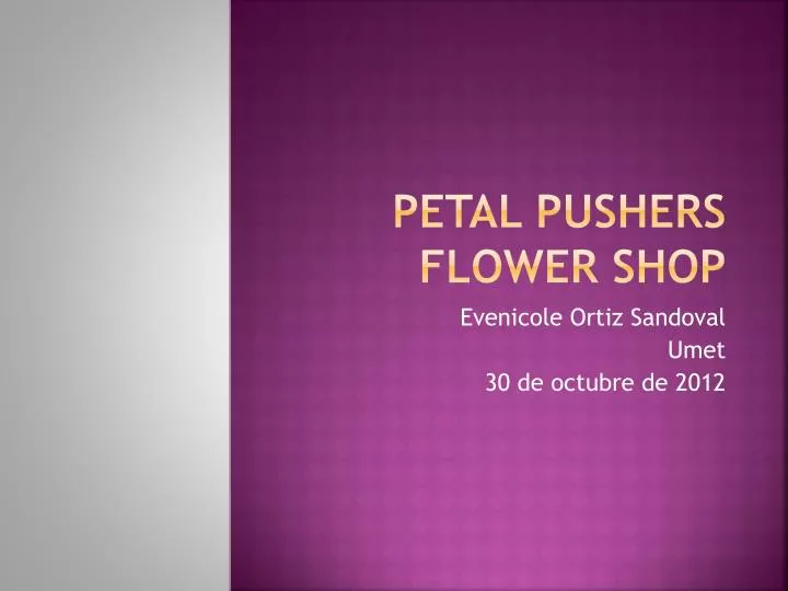 petal pushers flower shop