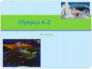 Olympics A-Z
