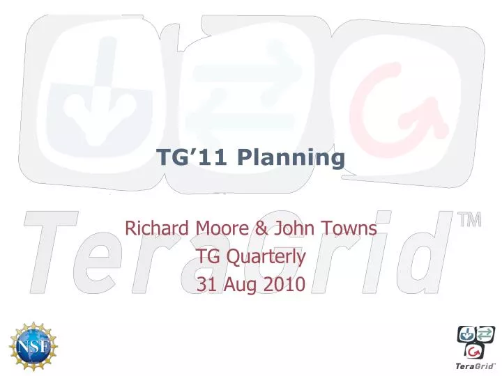 tg 11 planning