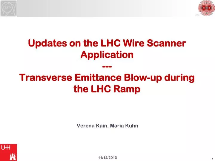 updates on the lhc wire scanner application transverse emittance blow up during the lhc ramp