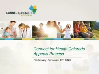 Connect for Health Colorado Appeals Process