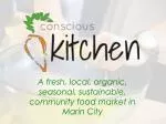 A fresh, local, organic, seasonal, sustainable, community food market in Marin City