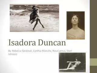 Isadora Duncan